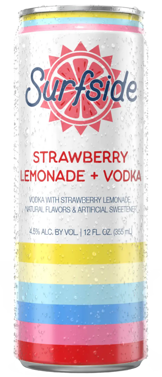 Surfside Strawberry Lemonade and Vodka