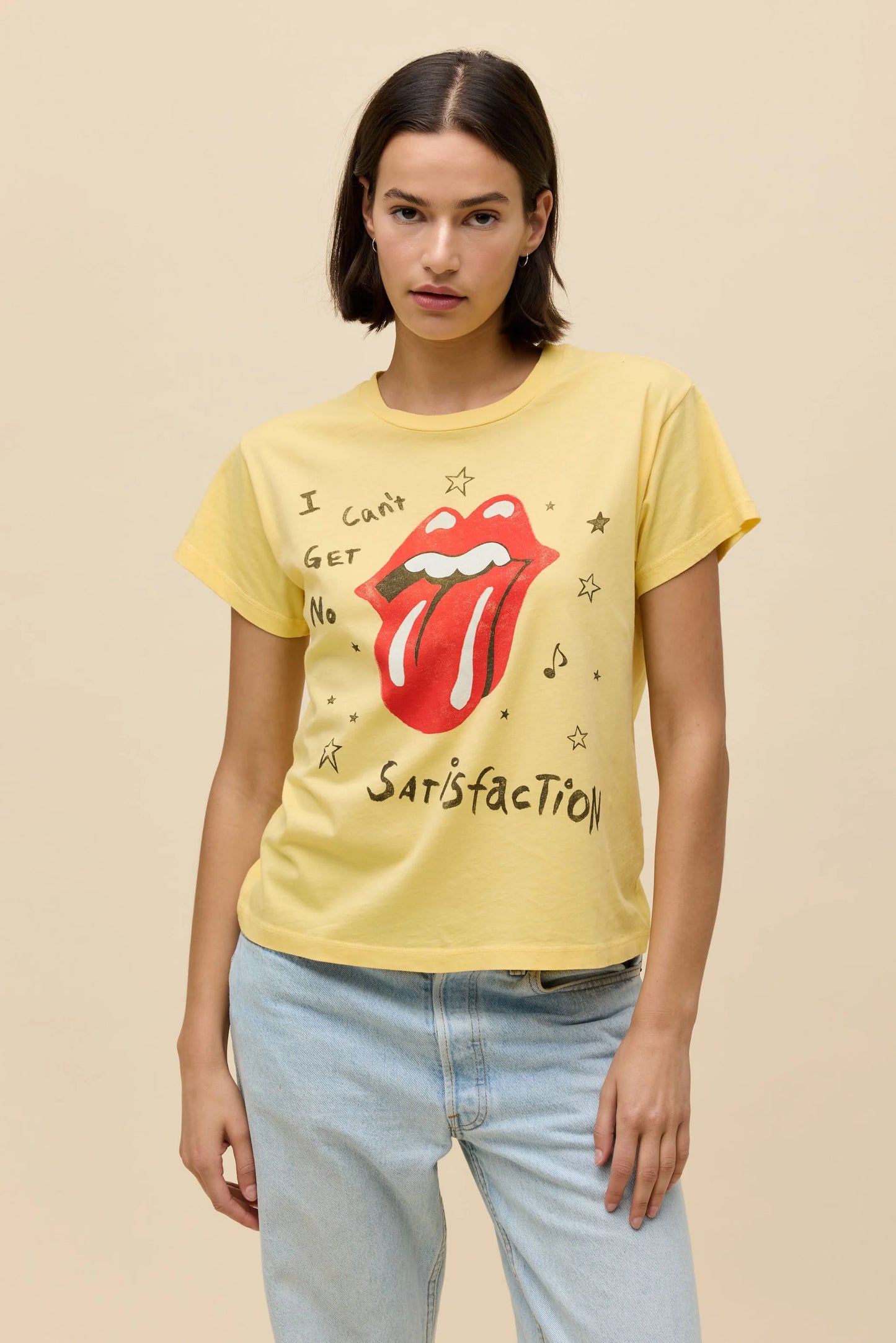 ROLLING STONES SATISFACTION DOODLES SOLO TEE