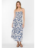 Tanella Dress - Blue Floral