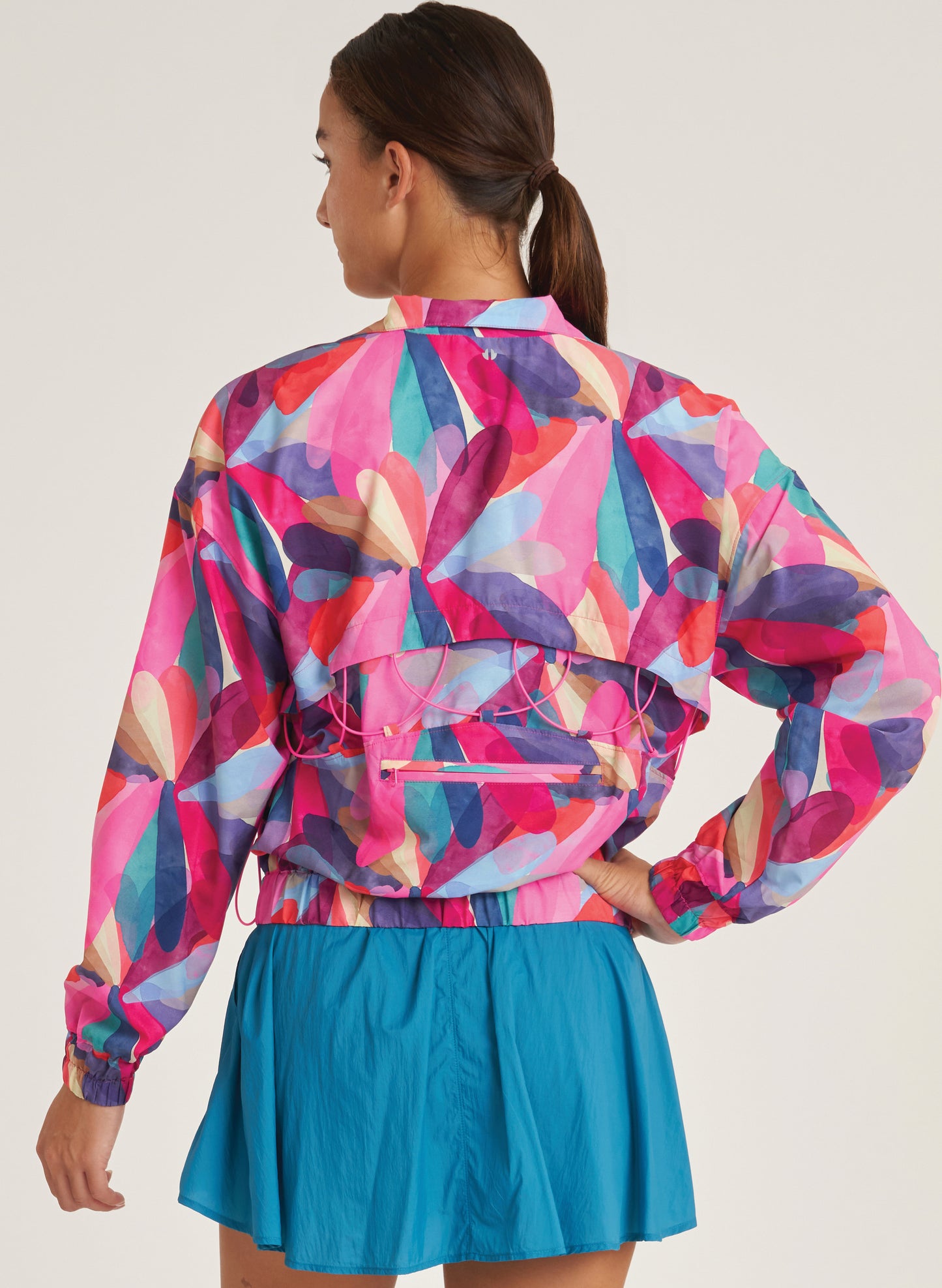 Petal Packable Bungee Windbreaker