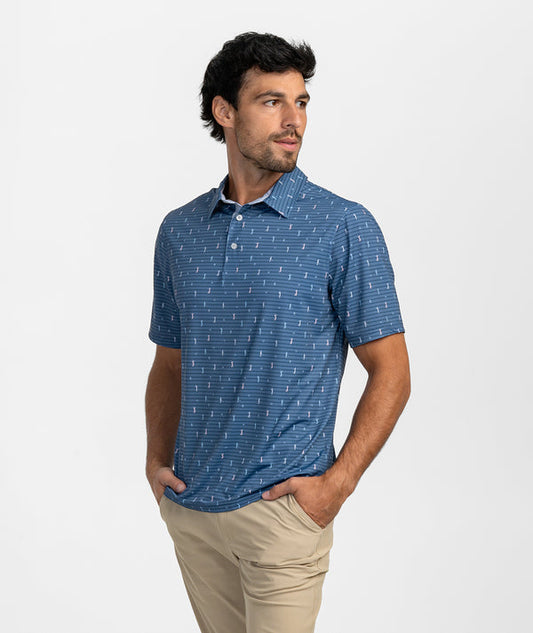 Fore The Best motion Tech Polo SS - Tee Off