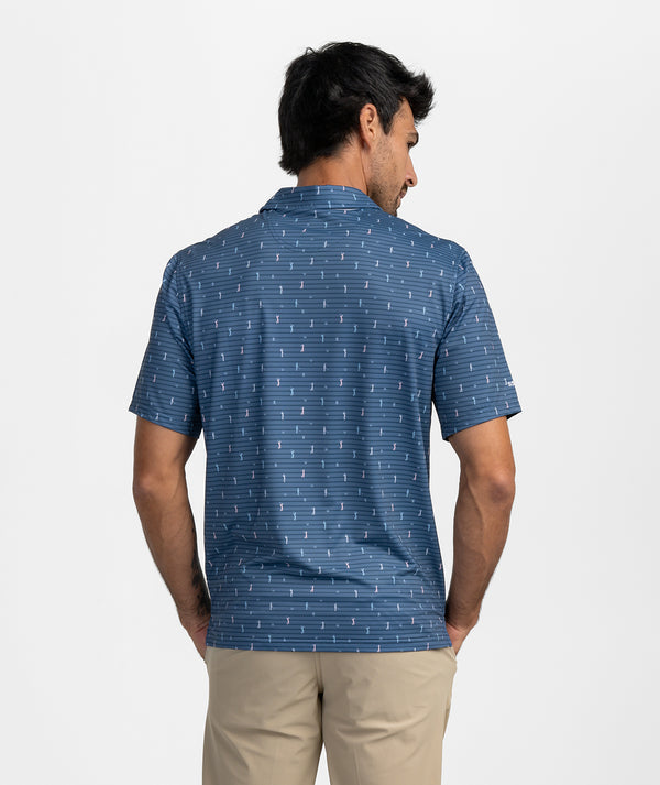 Fore The Best motion Tech Polo SS - Tee Off