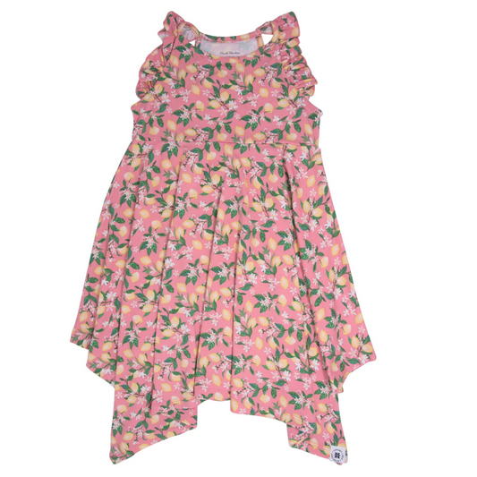 Emma's Racerback Dress - Lemons