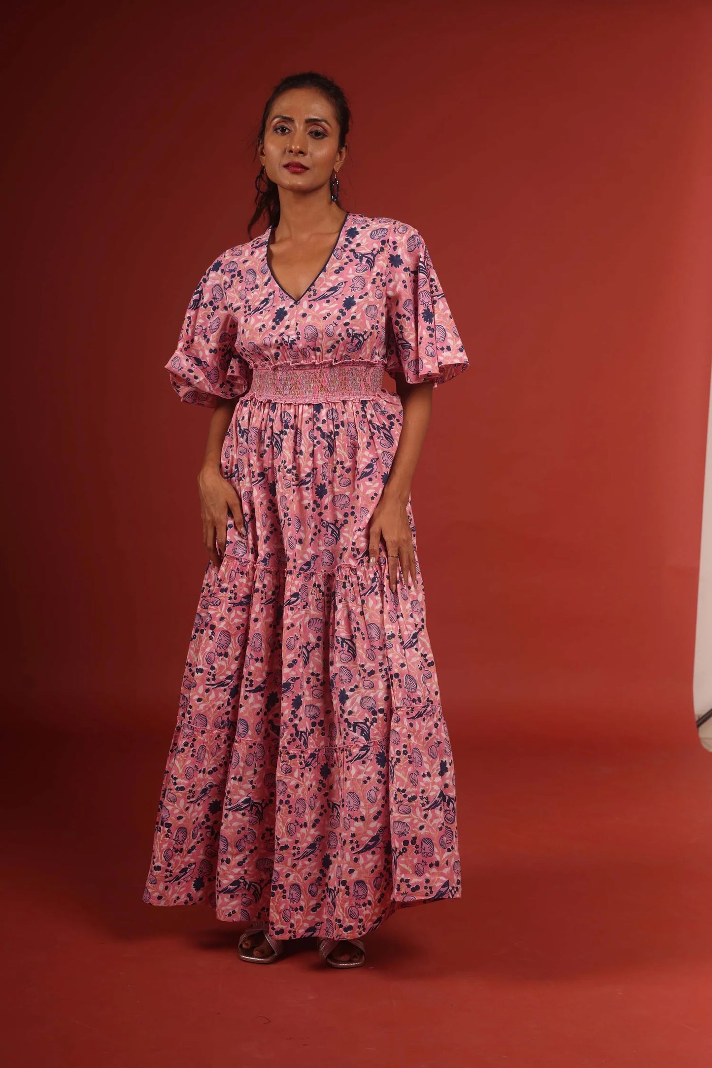 Zoey Dress- Nest Print