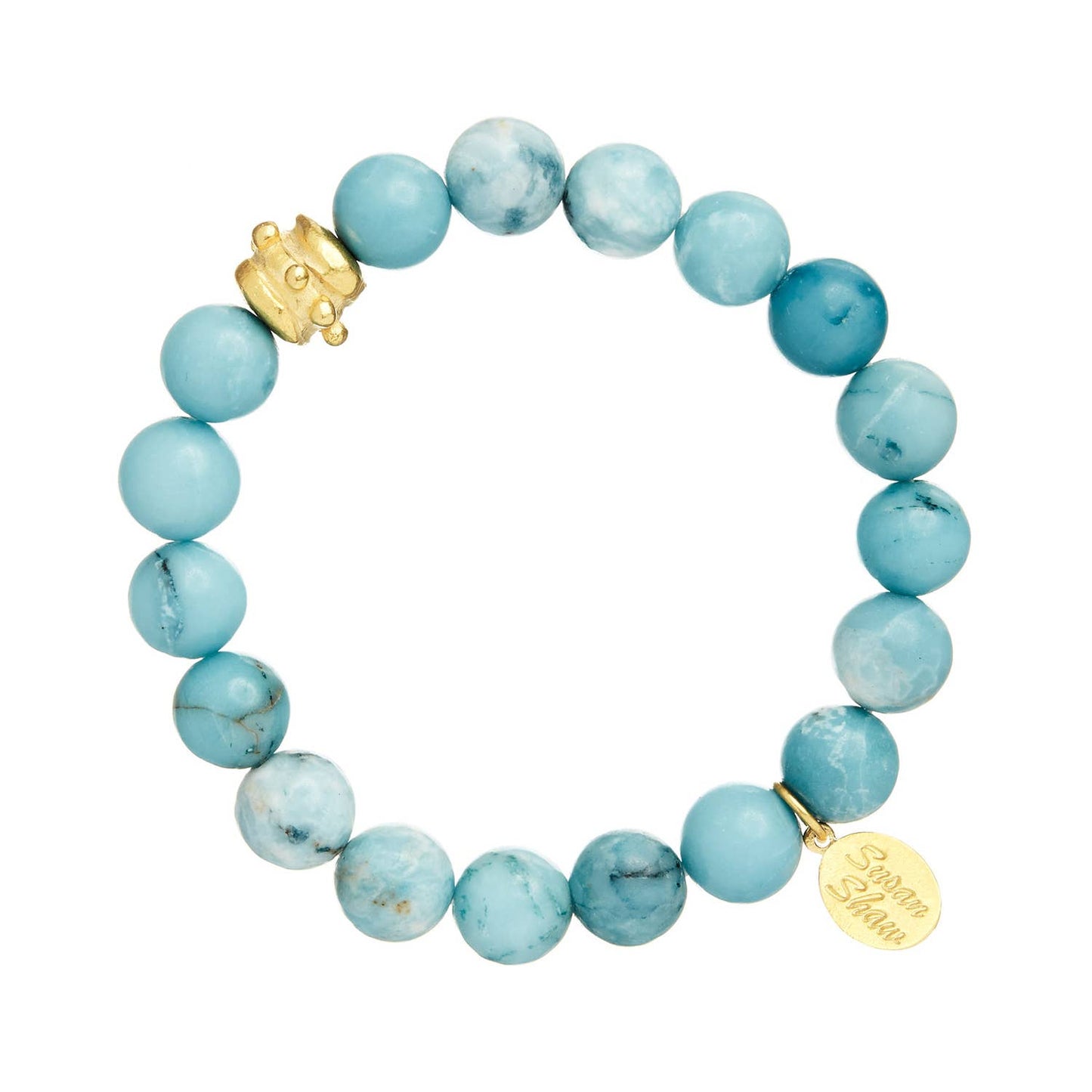 Bailey Stretch Bracelet - Blue Jasper