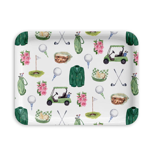 Augusta Golf Serving Tray: Three Sizes