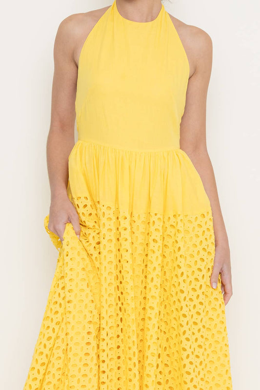 Resort Halter Maxi Dress