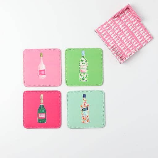 Cocktails Coasters Set of 4