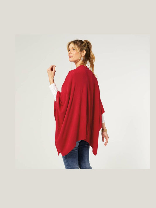 Kiara Lightweight Cardigan - Red