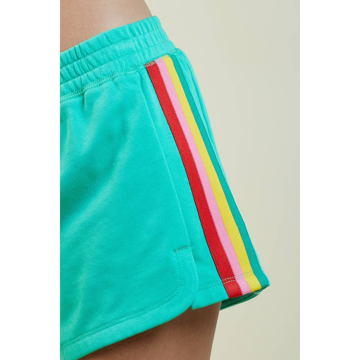 Colorful Striped Summer Shorts