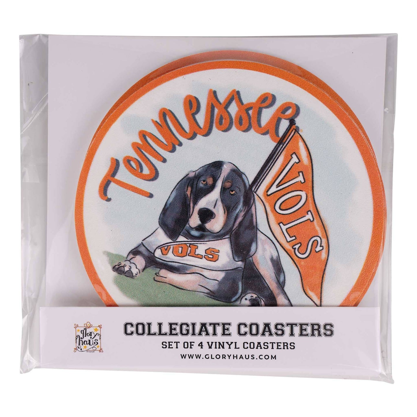 Tennessee Mascot Coaster Set/4