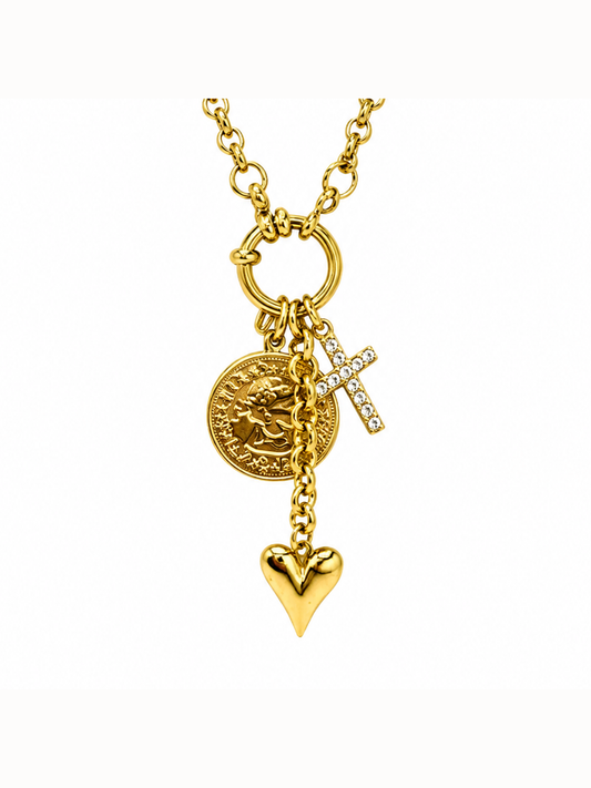 Charm Trio Necklace