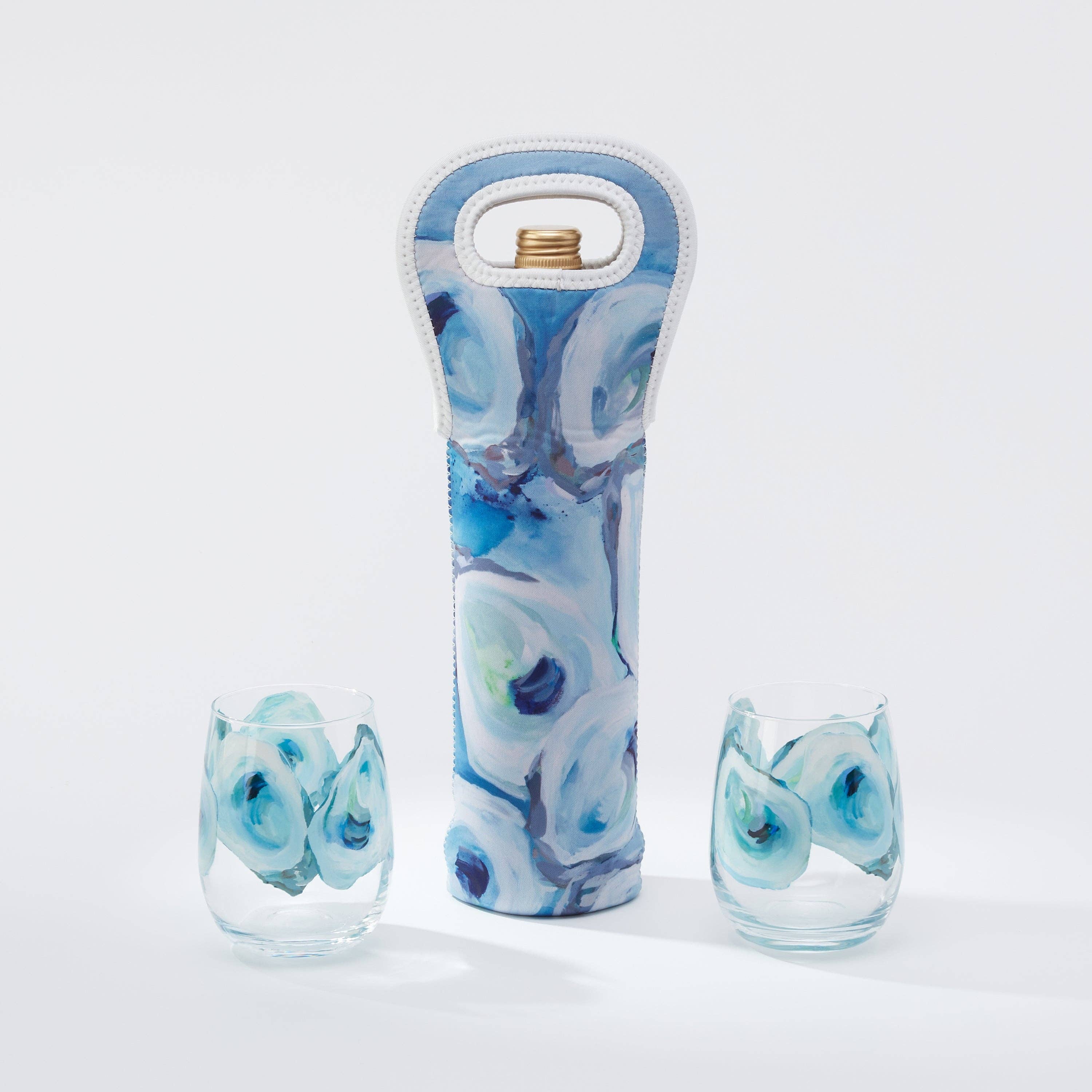 Kim Hovell Art Wine Tote - Thumbnail 2