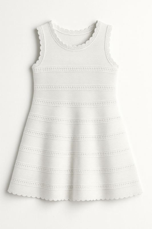 Cali Crochet Flare Summer Dress