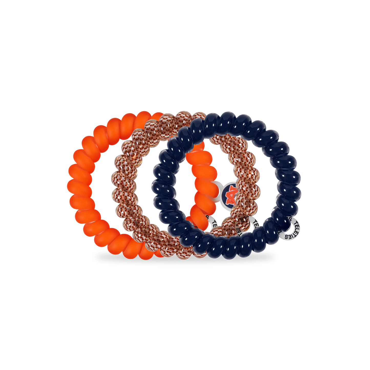 Spiral Hair Coils | Large | War Eagle! Hair Ties