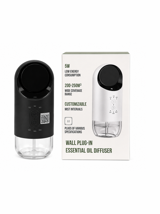 Wall Plug in Diffuser - Black