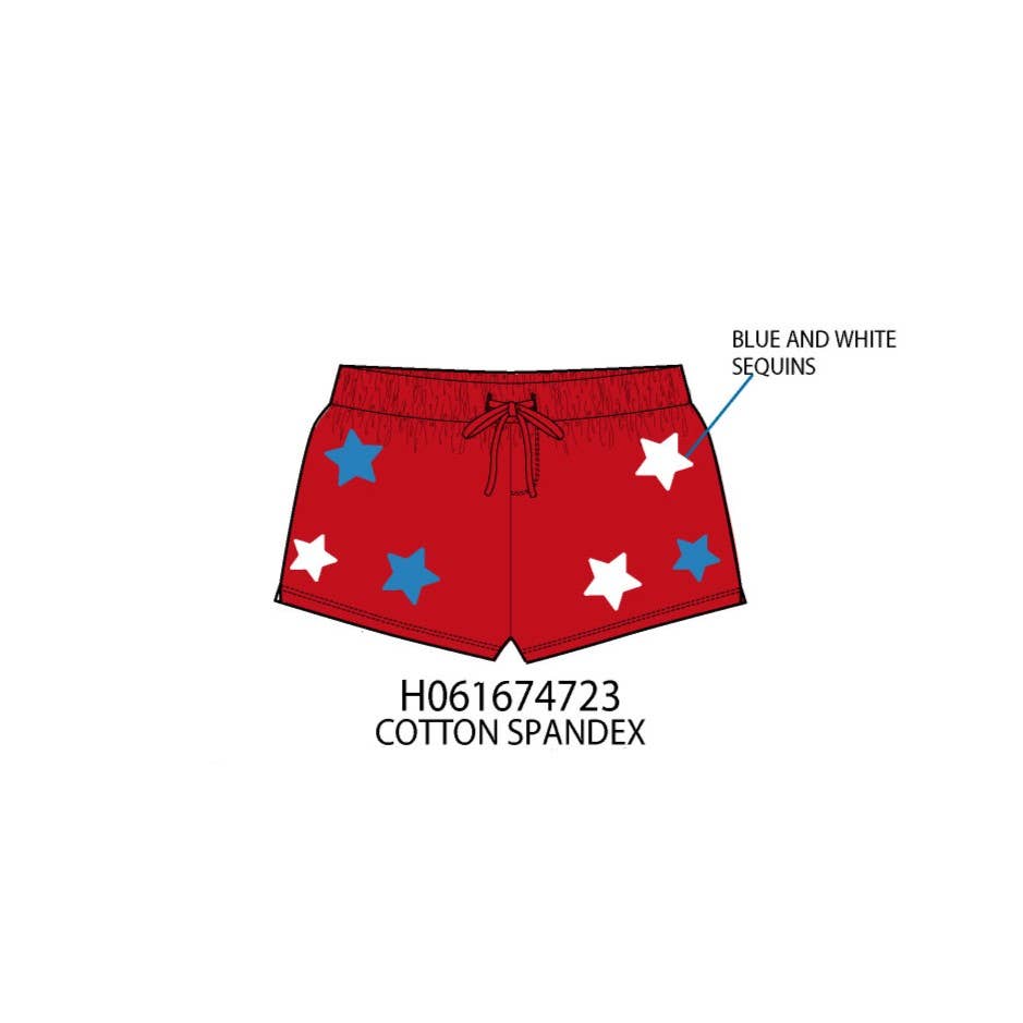 Sequin Star Short