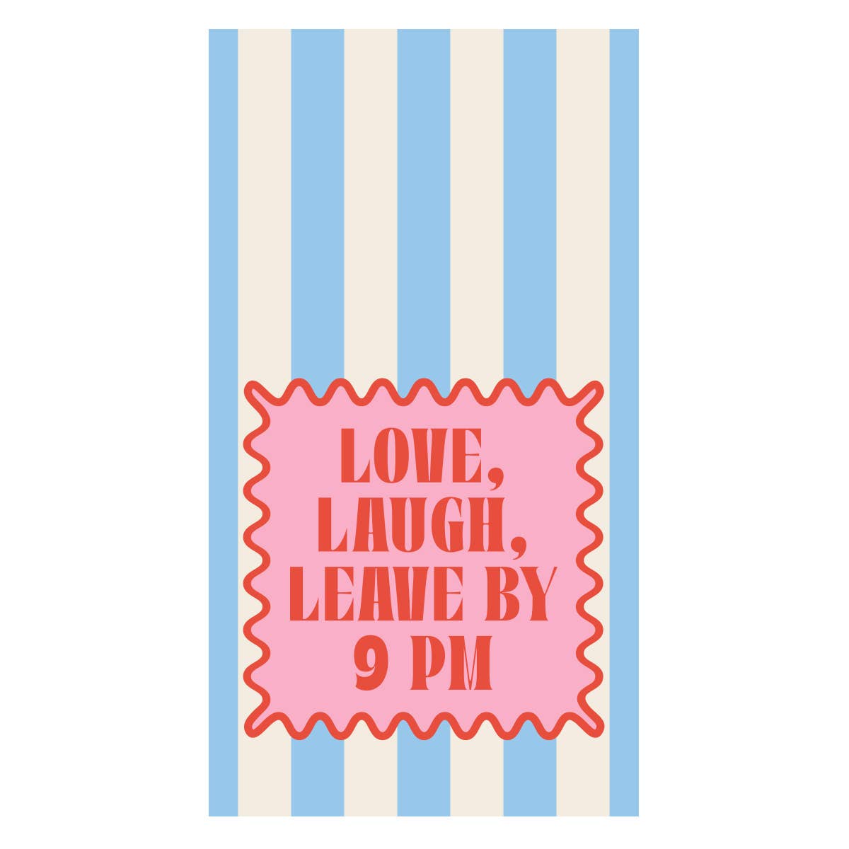 Paper Guest Towels | Love Laugh Leave by 9 - 24 ct