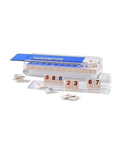 Best Rummikub Set Blue Acrylic Rummikub Set - Modern & Durable – Palms