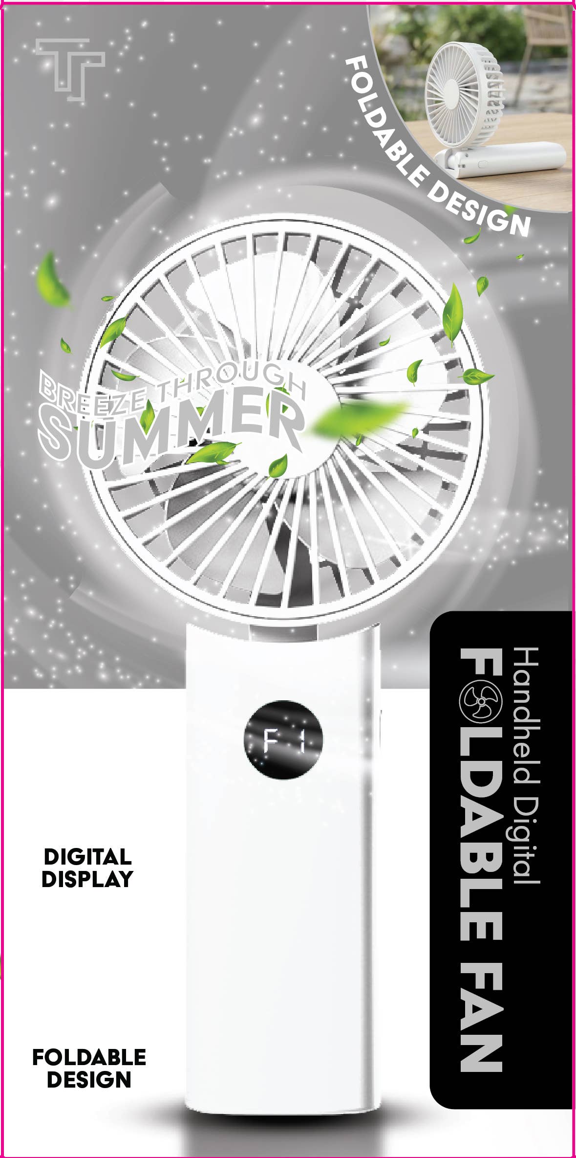 Rechargeable Portable Fans | Handheld Fans | Travel-Friendly