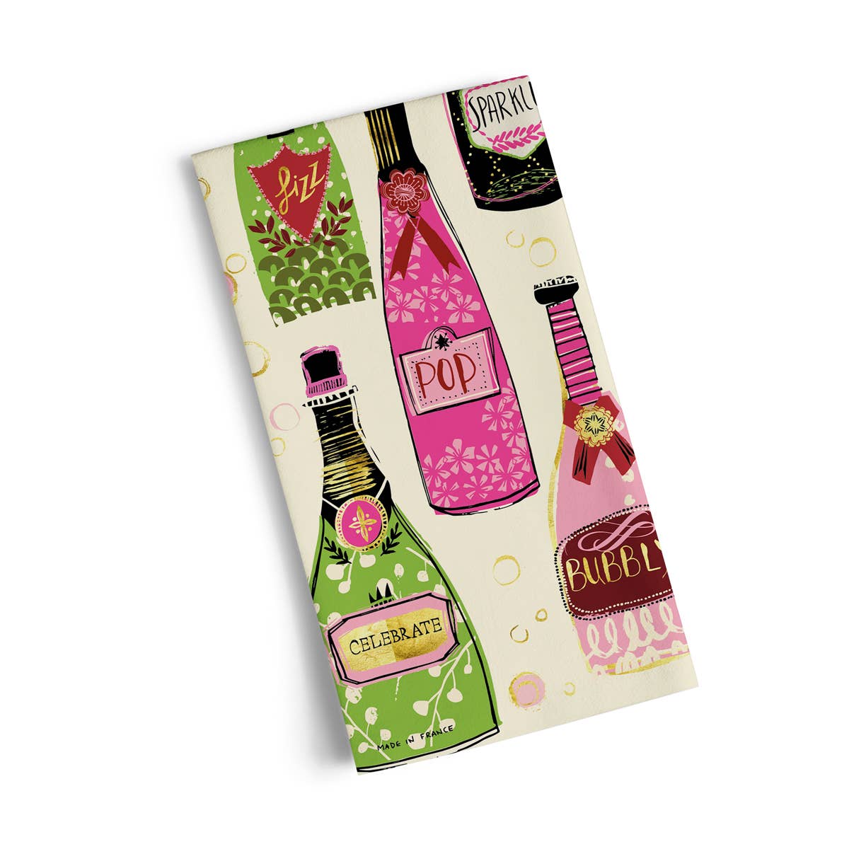 Bubble Pop Fizz | Cotton Tea Towel