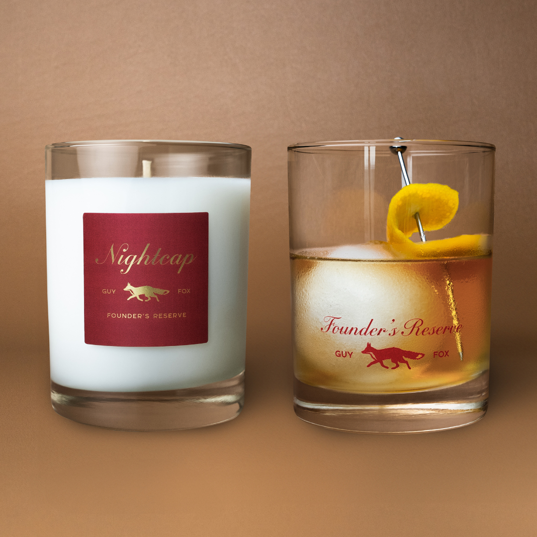 Nightcap - Reusable Men's Candle - Aged Bourbon & Vanilla