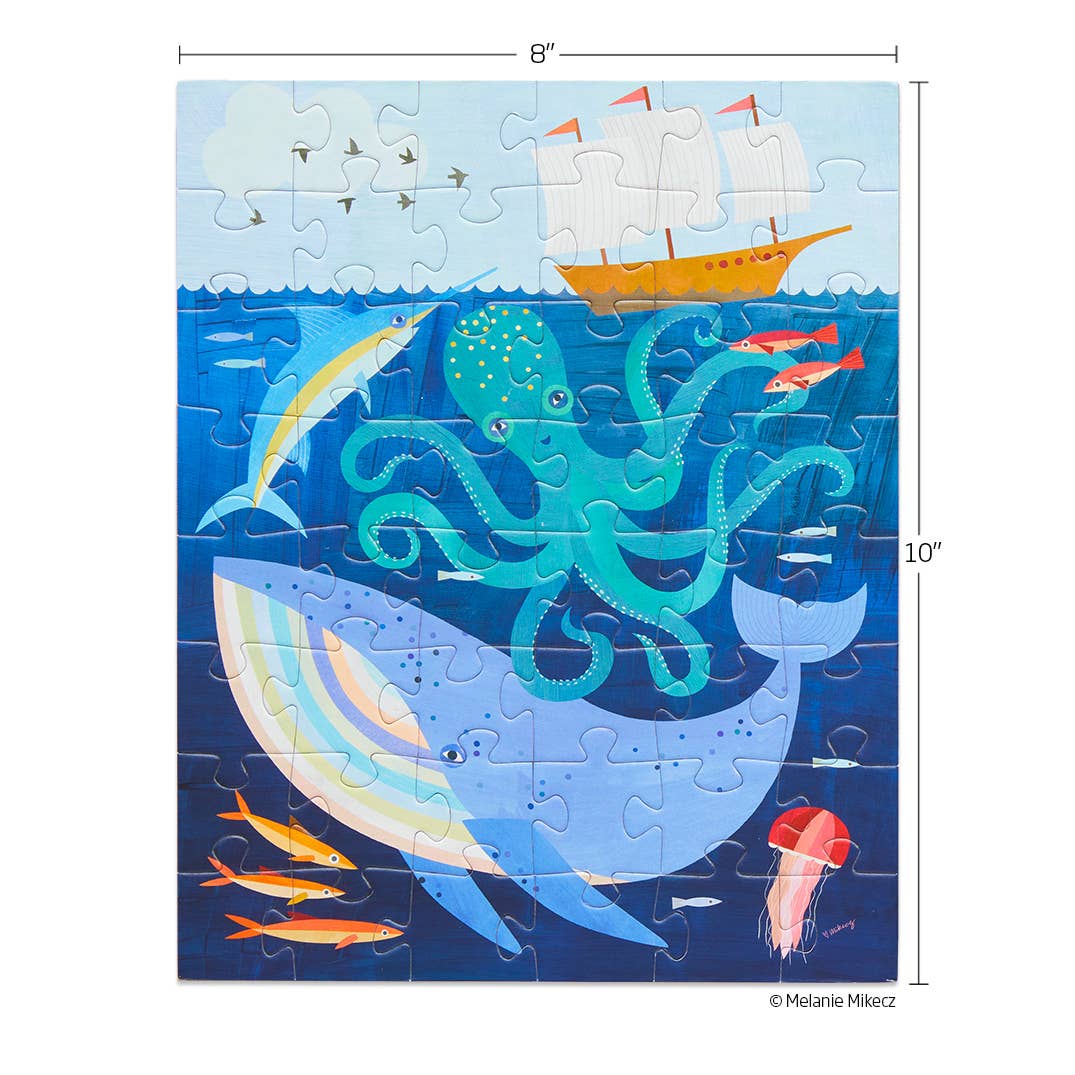 Deep Sea Adventure 48 Piece Kids Puzzle Snax