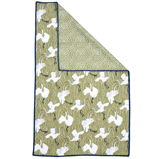 Egret & Reed blu Eco Kitchen Tea Towel
