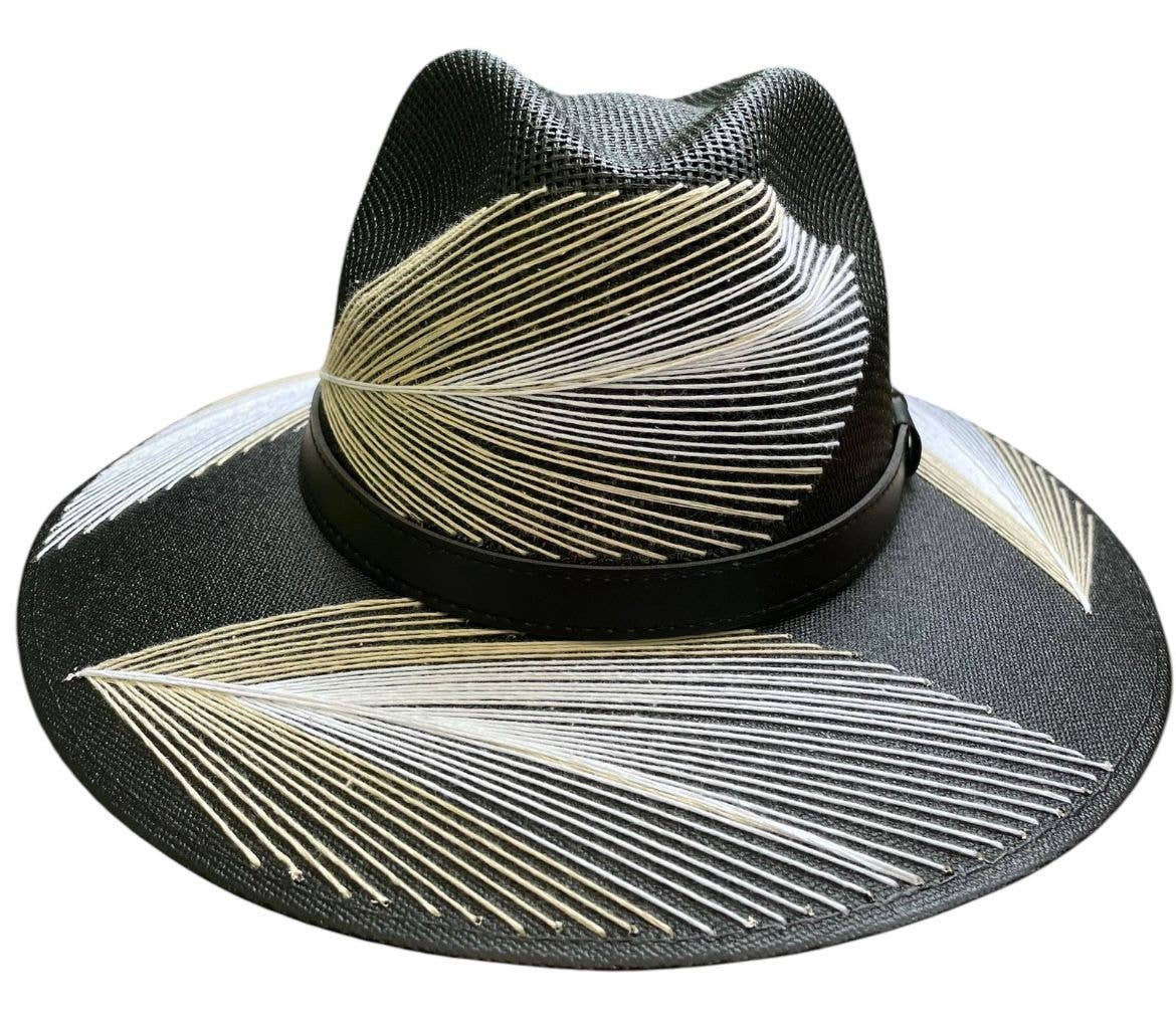 Pluma Embroidered Hat