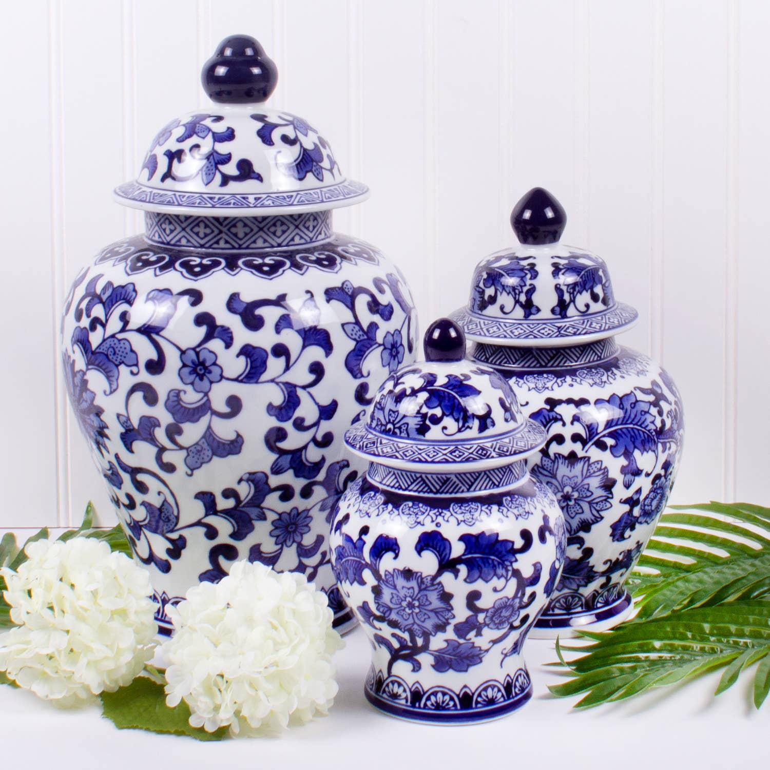 8 Oak Lane Chinoiserie Ginger Jar - Thumbnail 2