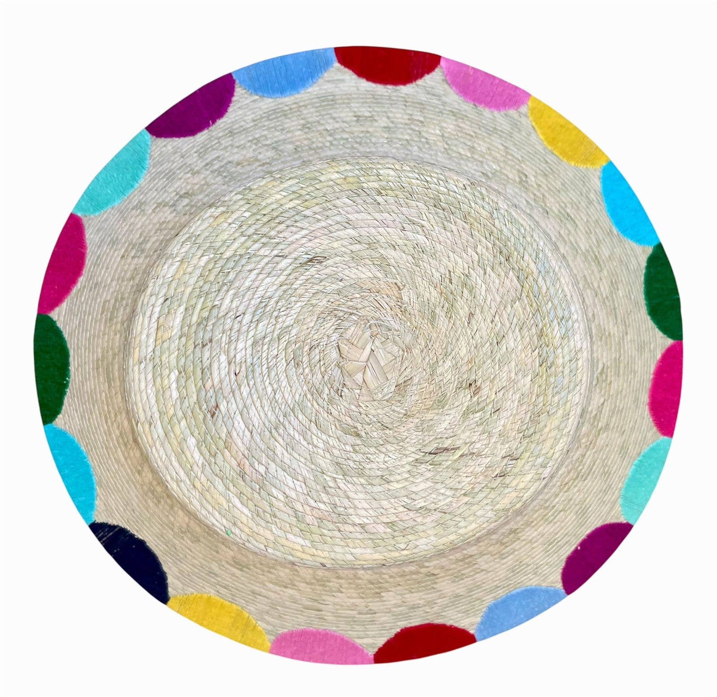 Multicolor Scallop Bucket Hat