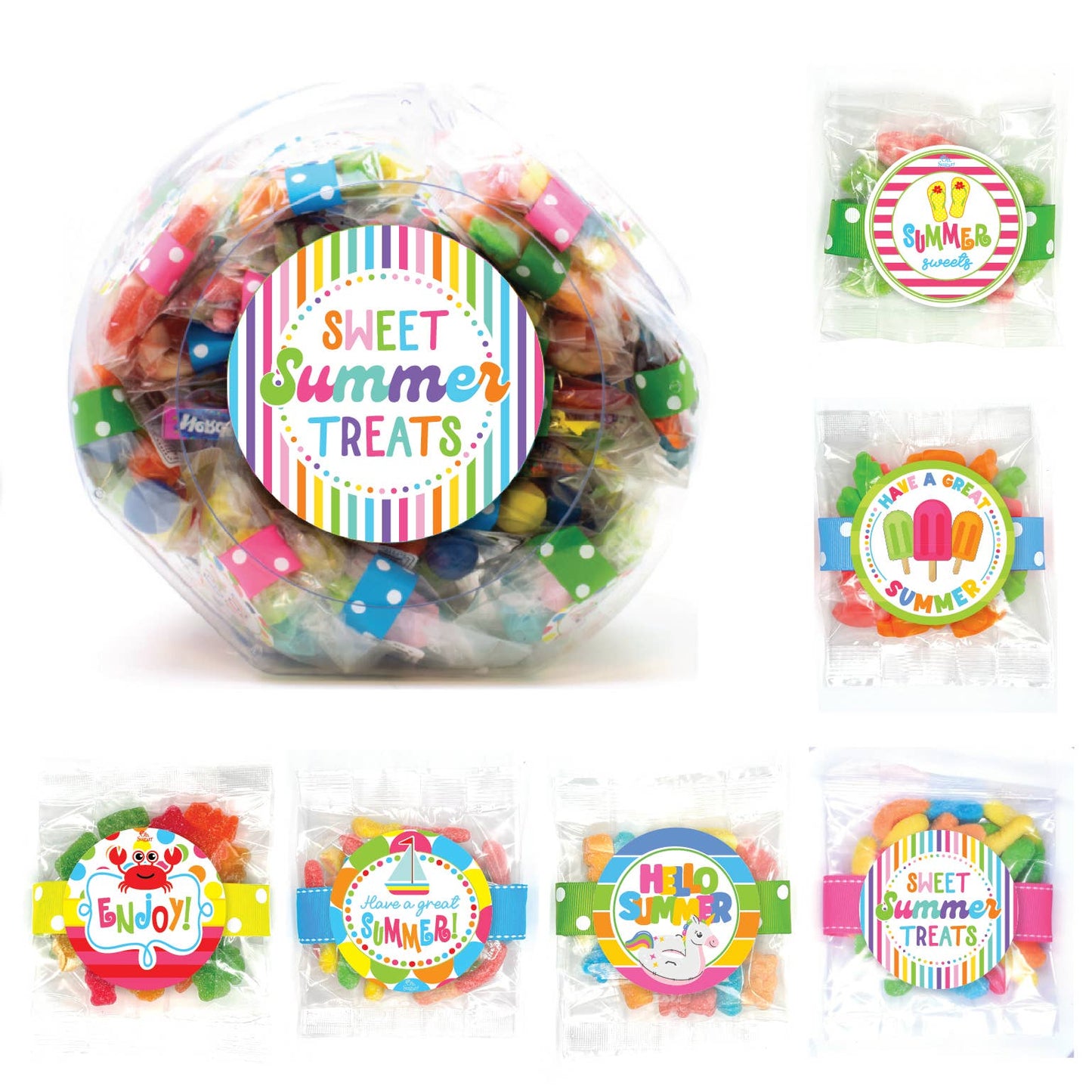 Candy Tub - Summer Full Asst - Includes 42 Bags