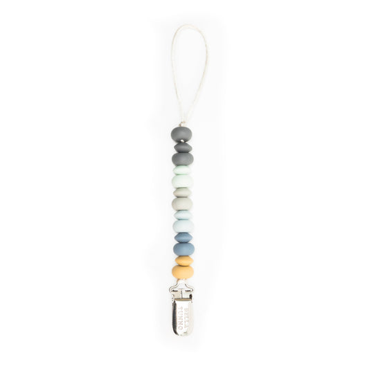 Muted Multicolor Pacifier Clip