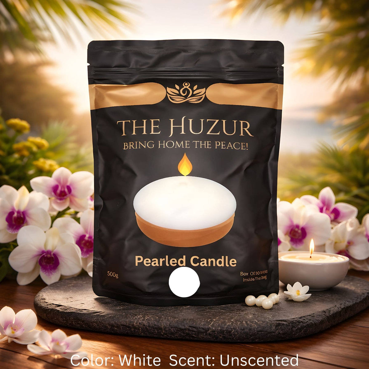 Sand Wax Candle, Pearl Candle Scented Candle in 14 colors
