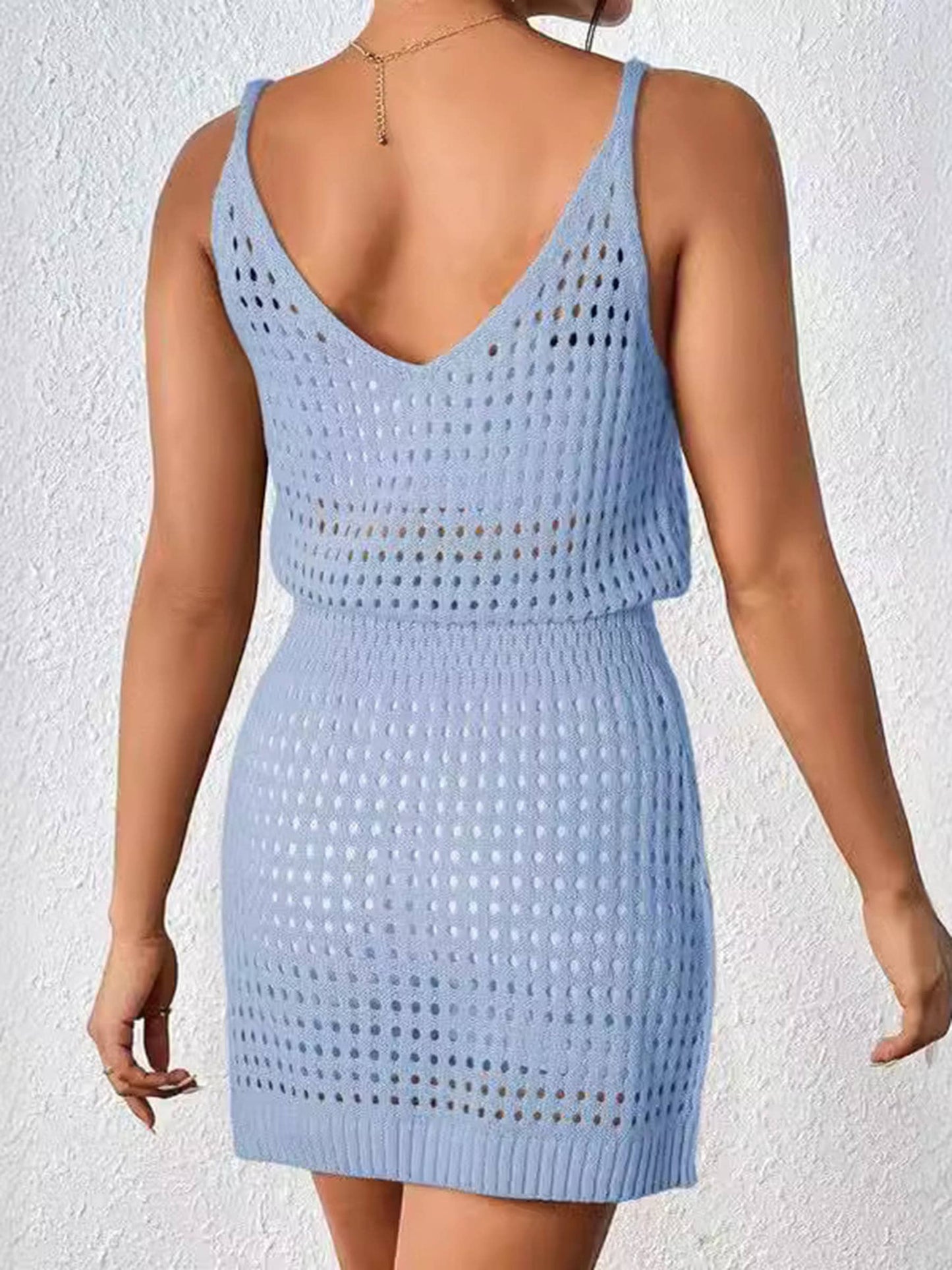 Sexy Hollow Out Beach Dress