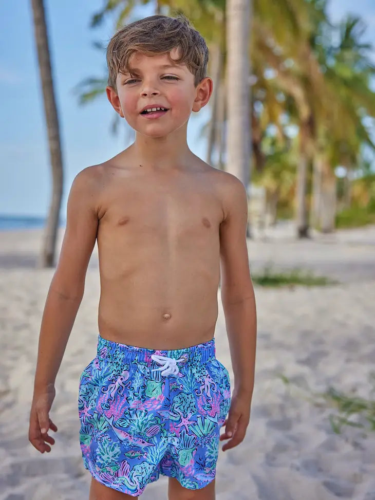 Marine Life Youth Trunks