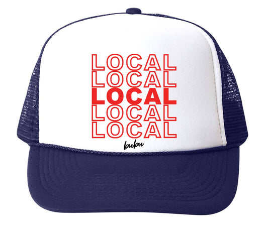 Local White/Navy Trucker Hat