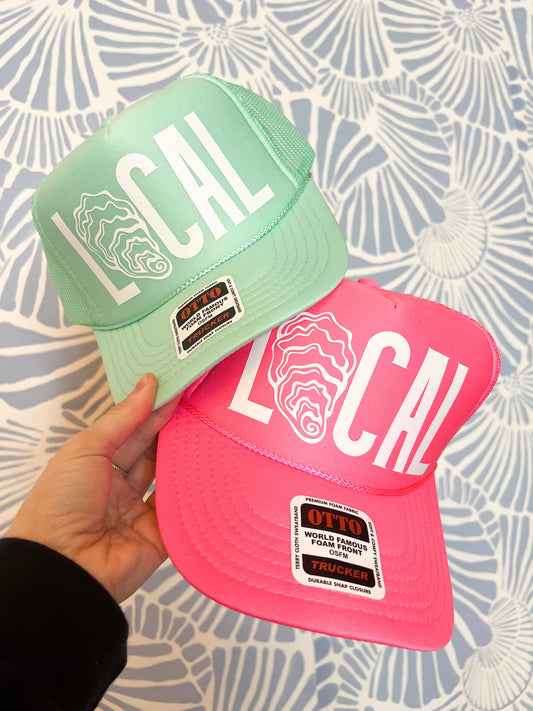 LOCAL Oyster Shell Trucker Hat