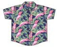 Birds of Paradise Print Button Down