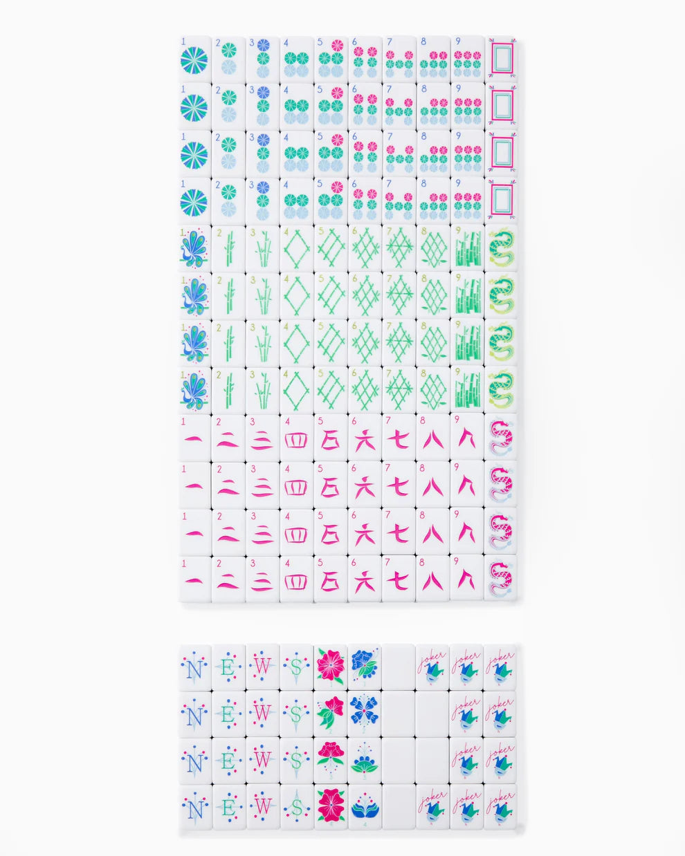 Oh My Mahjong Tiles - Birdie