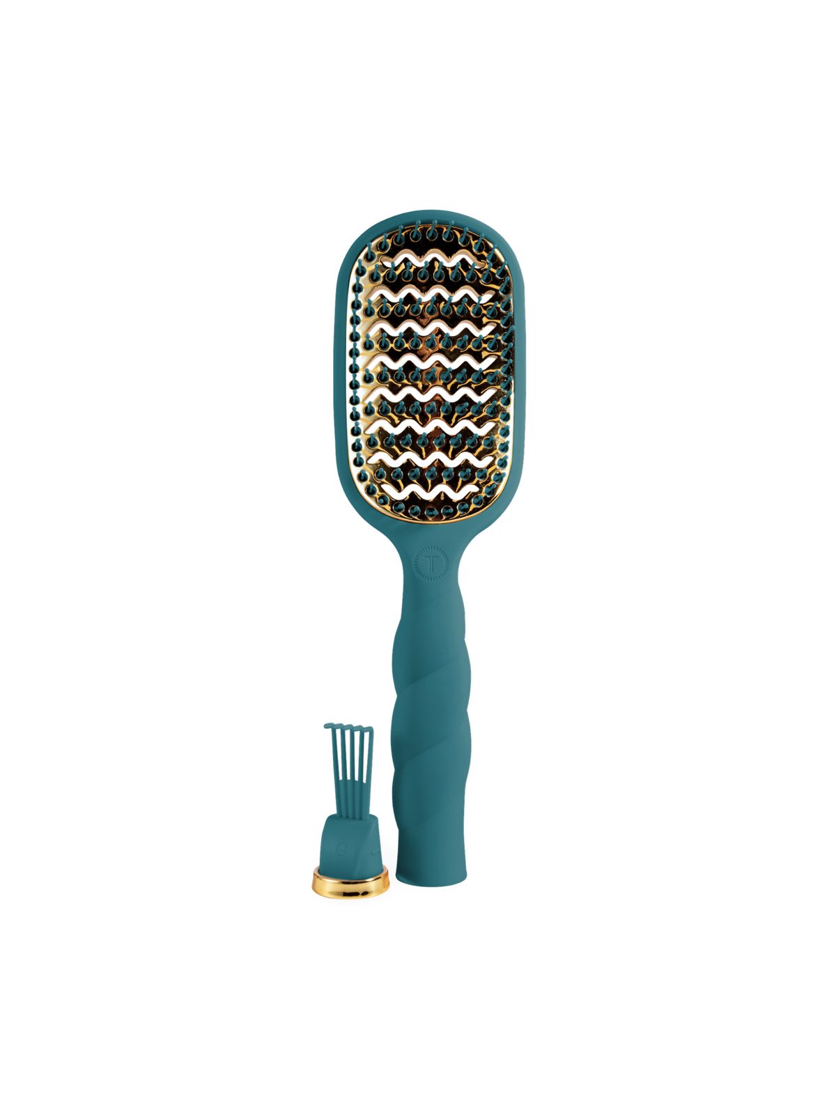 Vented Hair Brush - Teal With It