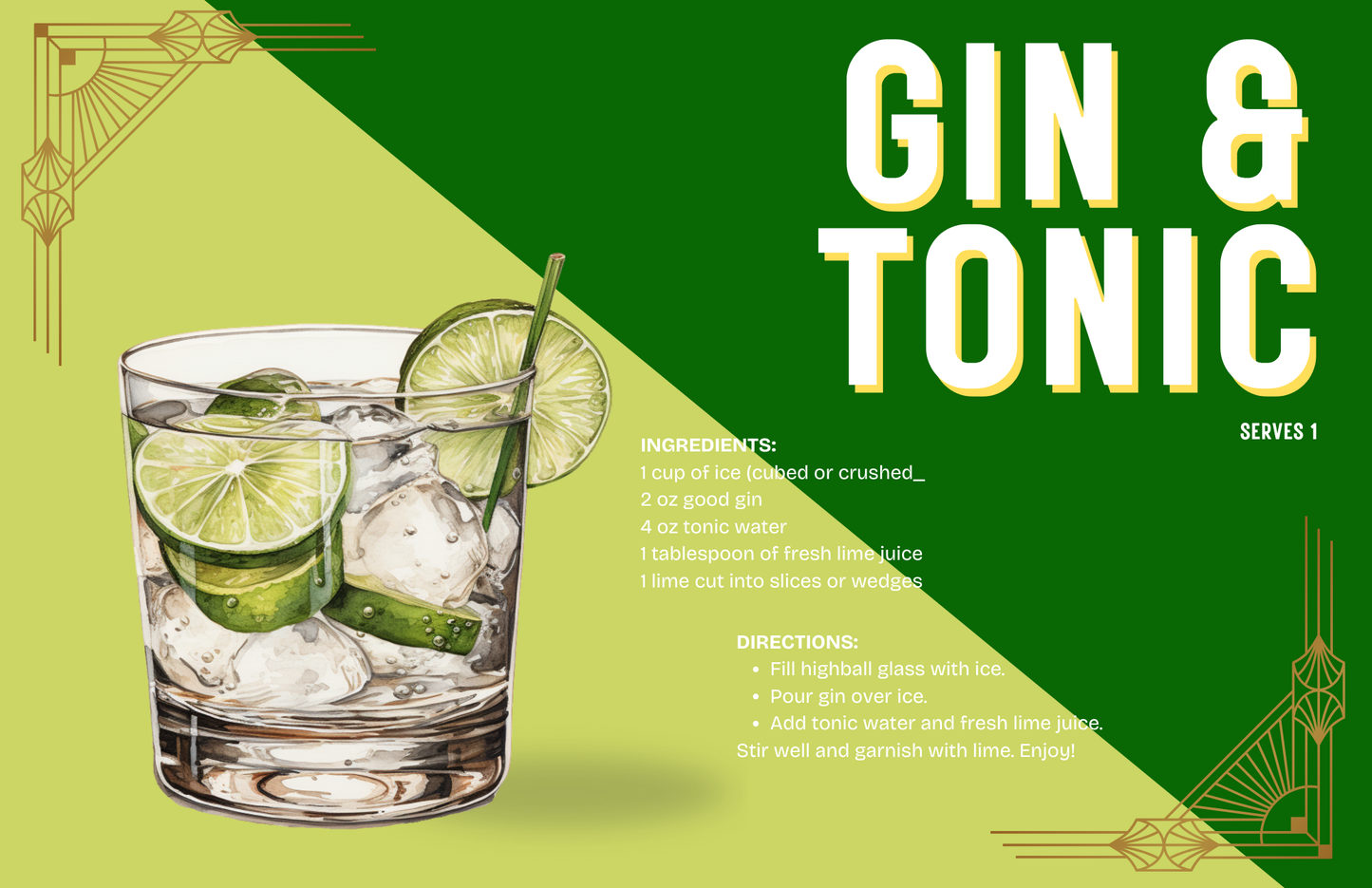 11x17 COCKTAILS VOL 2