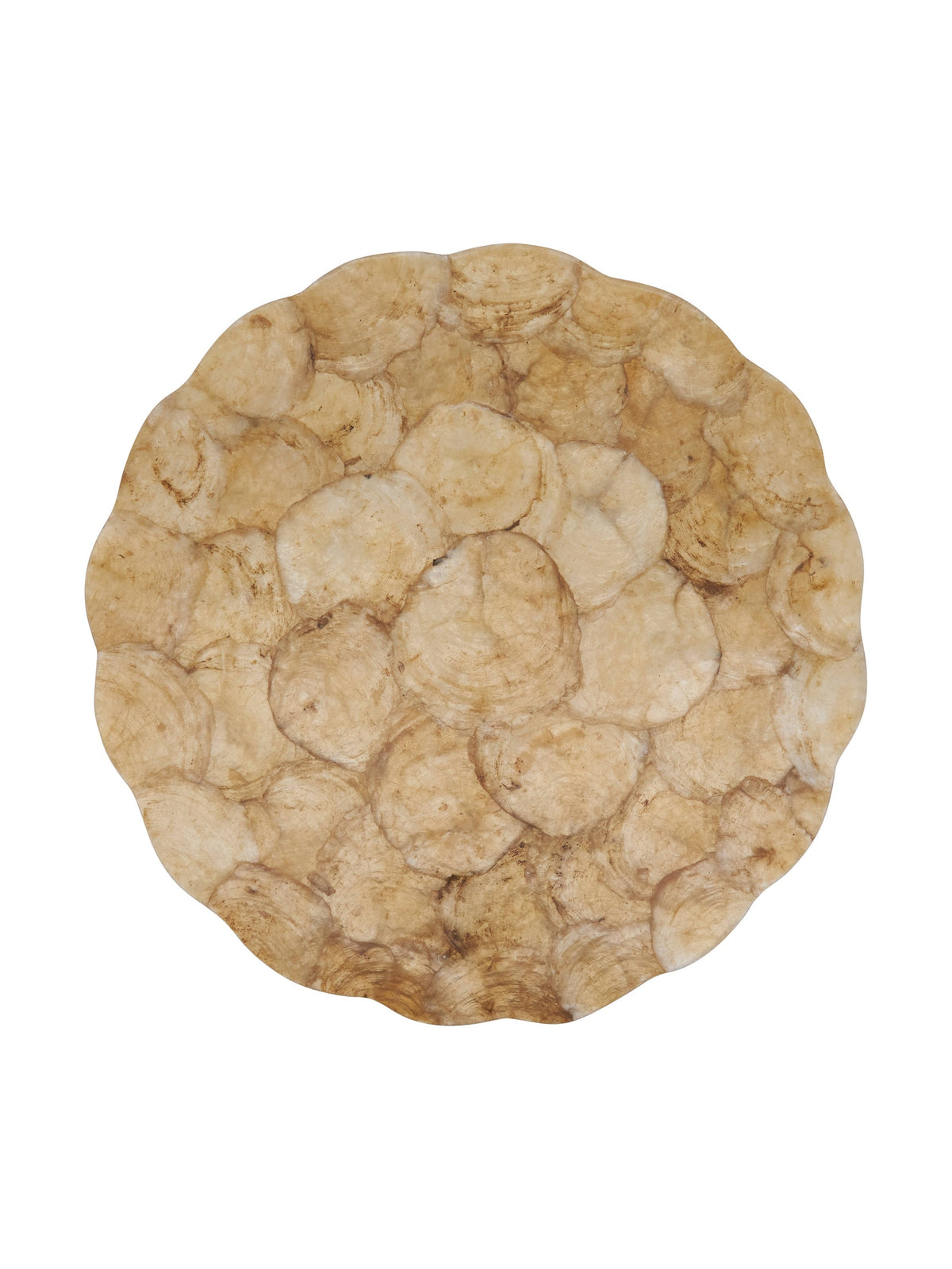 Scalloped Capiz Placemat