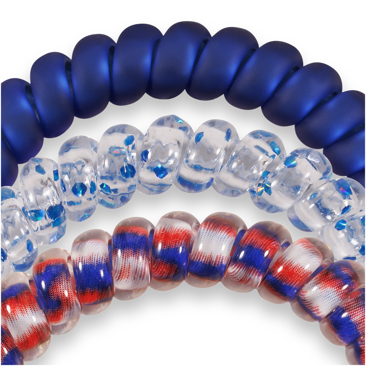 Spiral Hair Coils | Small | Fire-workin' It Hair Ties