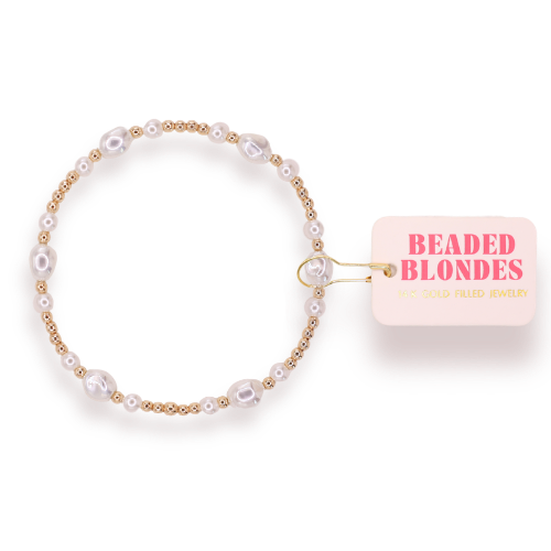 Lana Pearl Bracelet in Gold
