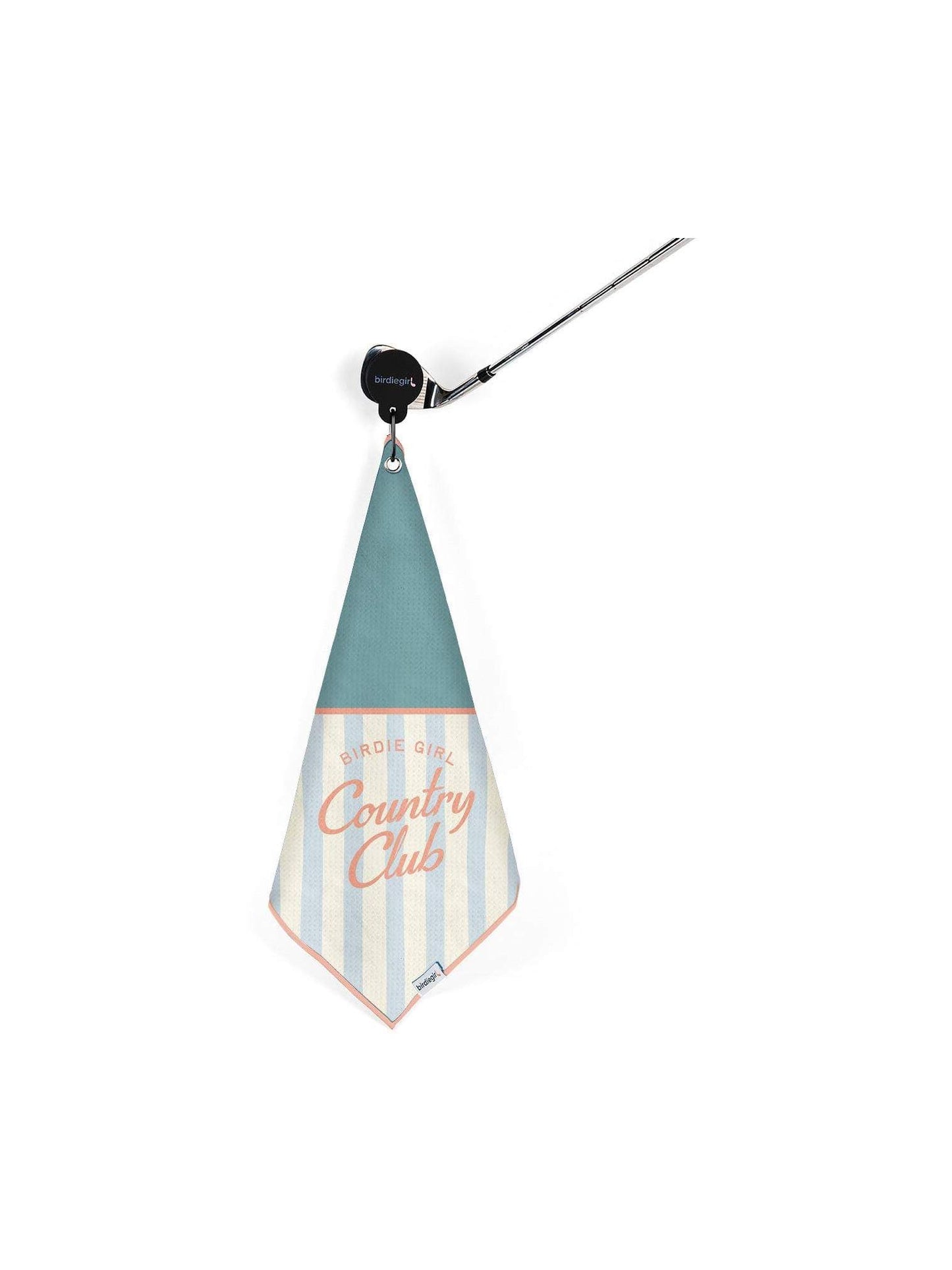 Birdie Girl Country Club Magnetic Golf Towel