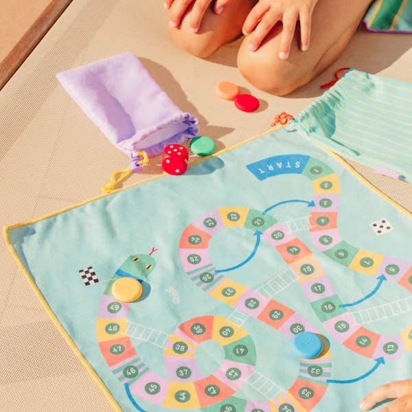 Quut Travel Games - Snakes & Ladders/Goose