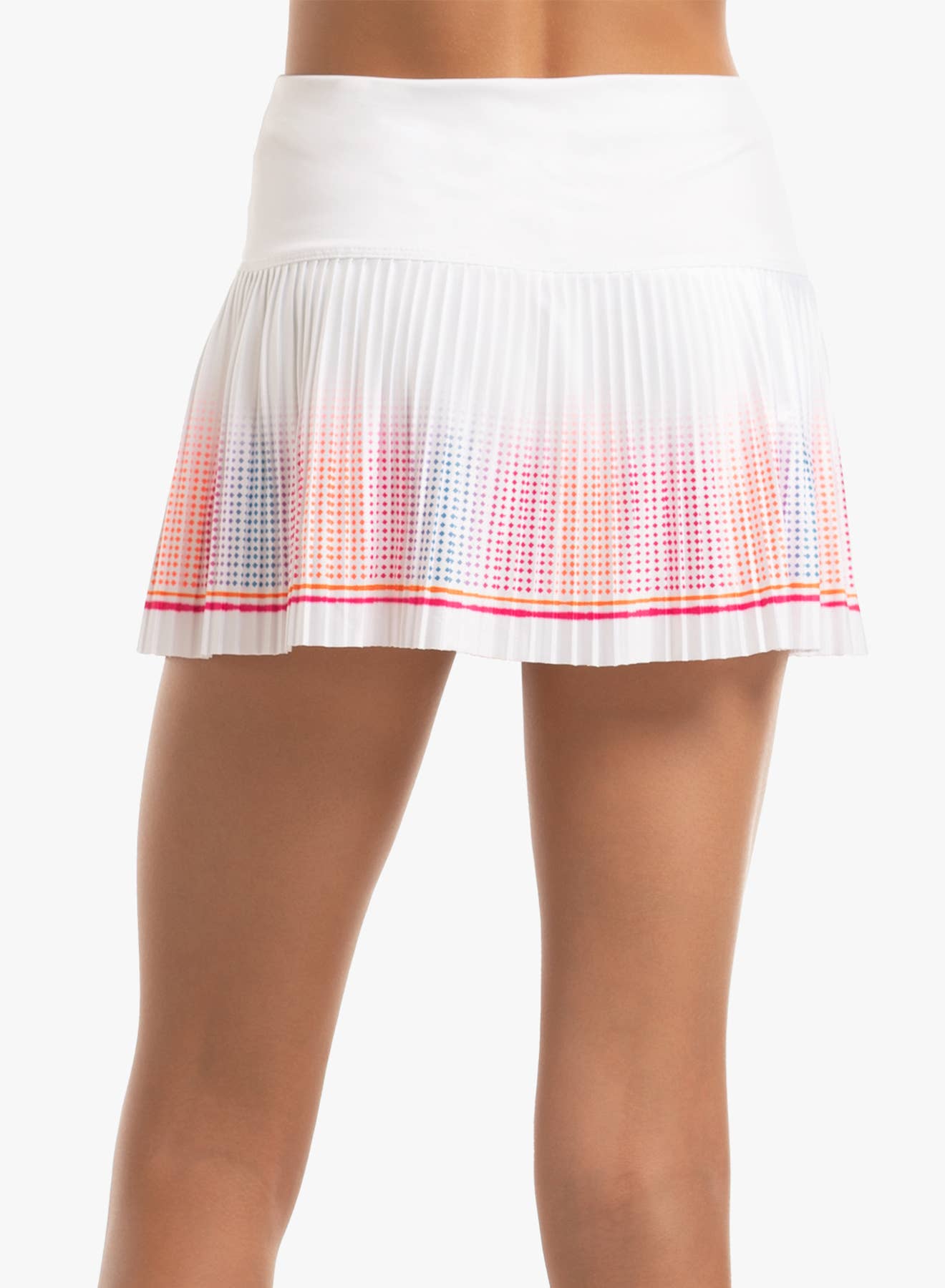 Girls' Classic Stripe Pleated Skirt