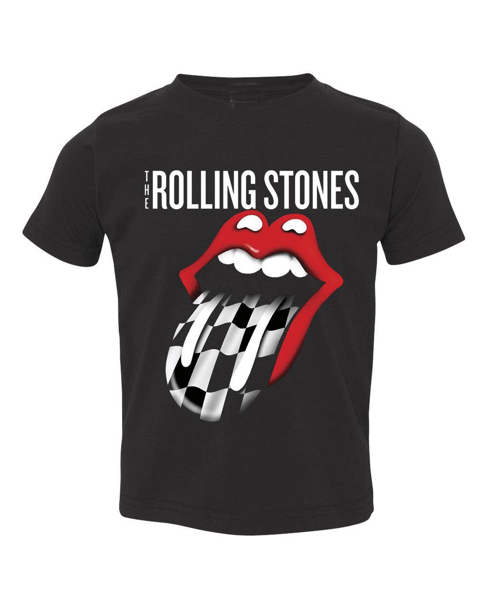 Rolling Stones Zip Code Night Black Graphic Tee