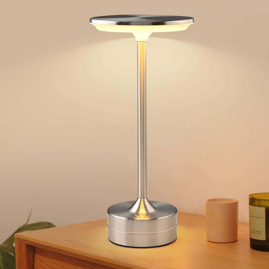 LED Table Lamp – Touch Control, Dimmable, Rechargeable